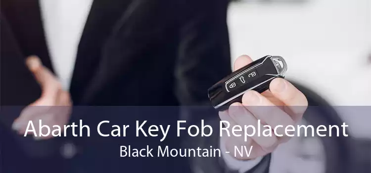 Abarth Car Key Fob Replacement Black Mountain - NV