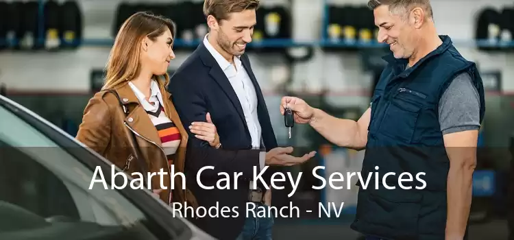 Abarth Car Key Services Rhodes Ranch - NV
