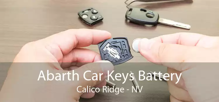 Abarth Car Keys Battery Calico Ridge - NV