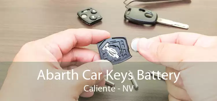 Abarth Car Keys Battery Caliente - NV