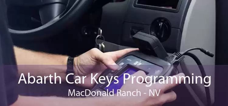 Abarth Car Keys Programming MacDonald Ranch - NV