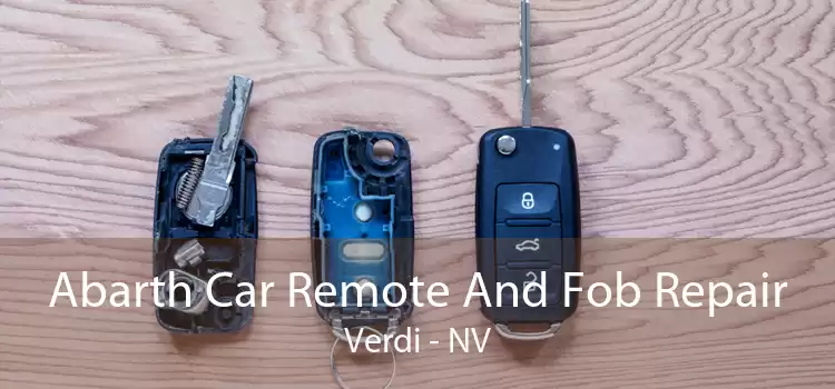 Abarth Car Remote And Fob Repair Verdi - NV