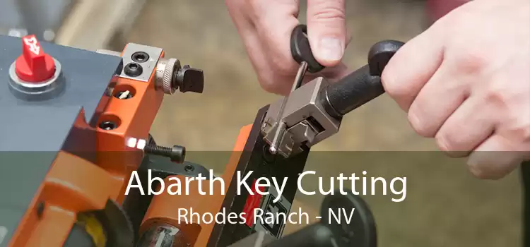 Abarth Key Cutting Rhodes Ranch - NV