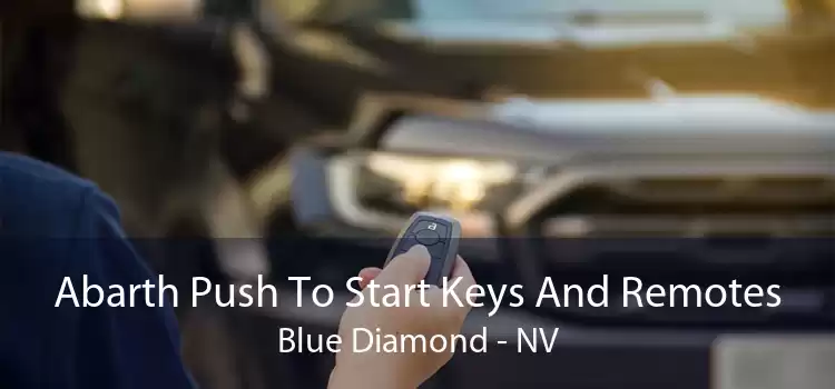 Abarth Push To Start Keys And Remotes Blue Diamond - NV