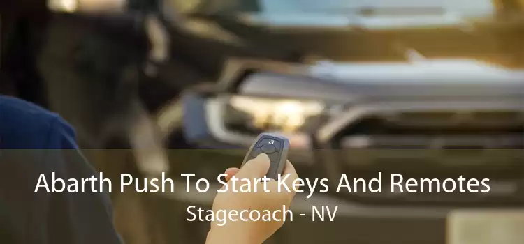 Abarth Push To Start Keys And Remotes Stagecoach - NV