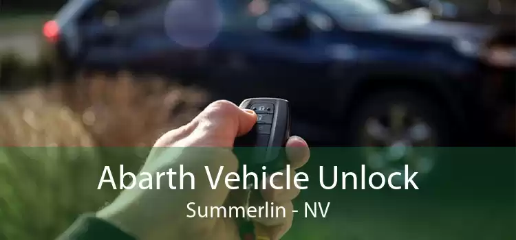 Abarth Vehicle Unlock Summerlin - NV