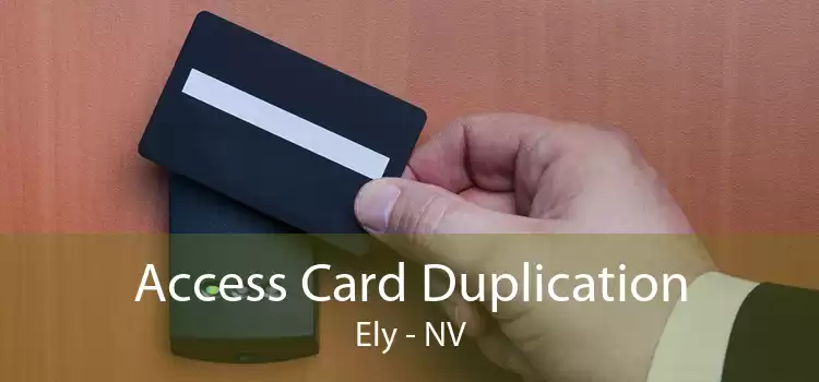 Access Card Duplication Ely - NV