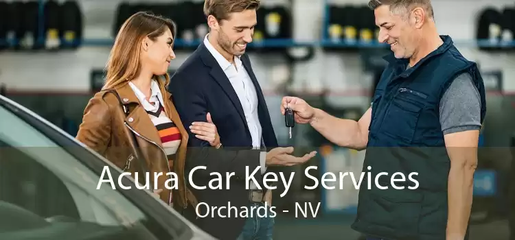 Acura Car Key Services Orchards - NV