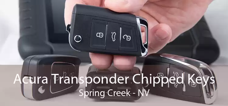 Acura Transponder Chipped Keys Spring Creek - NV