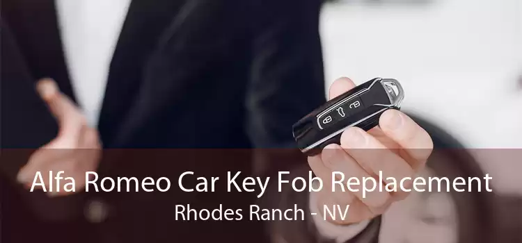 Alfa Romeo Car Key Fob Replacement Rhodes Ranch - NV