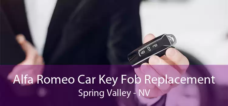 Alfa Romeo Car Key Fob Replacement Spring Valley - NV