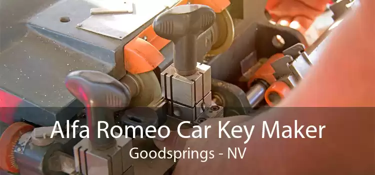 Alfa Romeo Car Key Maker Goodsprings - NV