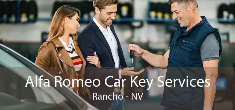 Alfa Romeo Car Key Services Rancho - NV
