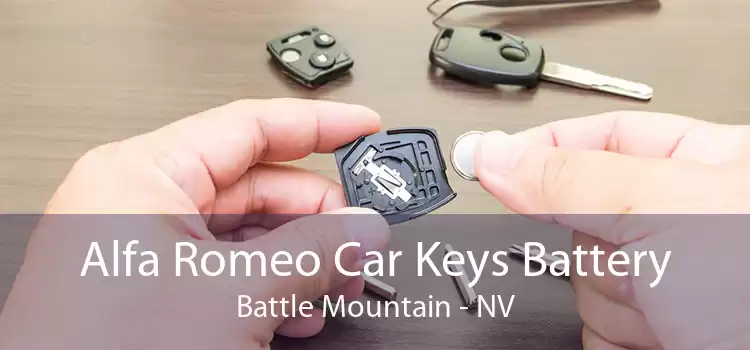 Alfa Romeo Car Keys Battery Battle Mountain - NV