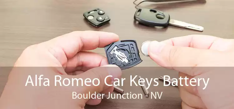 Alfa Romeo Car Keys Battery Boulder Junction - NV