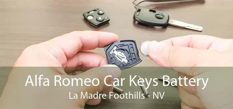 Alfa Romeo Car Keys Battery La Madre Foothills - NV