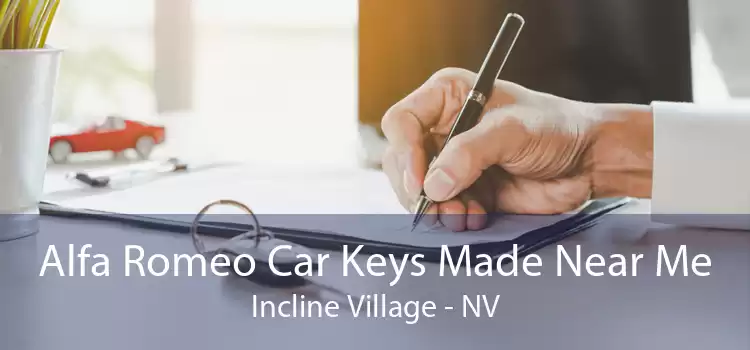 Alfa Romeo Car Keys Made Near Me Incline Village - NV