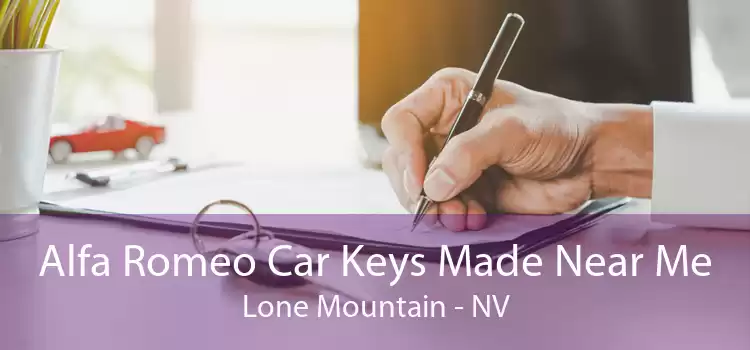 Alfa Romeo Car Keys Made Near Me Lone Mountain - NV
