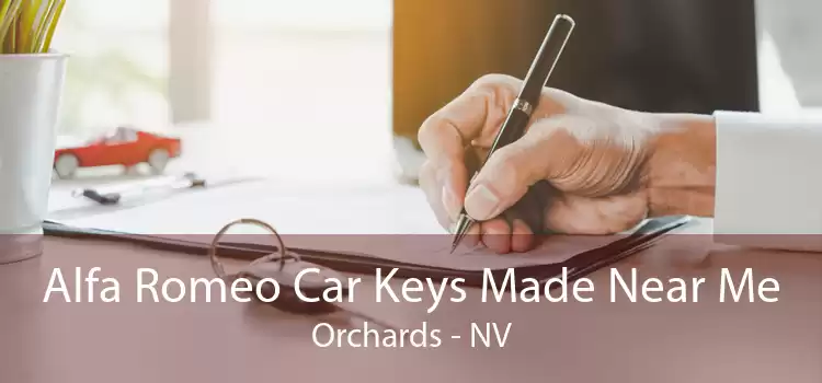 Alfa Romeo Car Keys Made Near Me Orchards - NV
