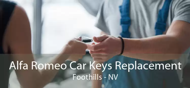Alfa Romeo Car Keys Replacement Foothills - NV