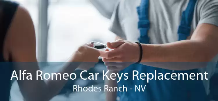 Alfa Romeo Car Keys Replacement Rhodes Ranch - NV