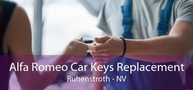 Alfa Romeo Car Keys Replacement Ruhenstroth - NV