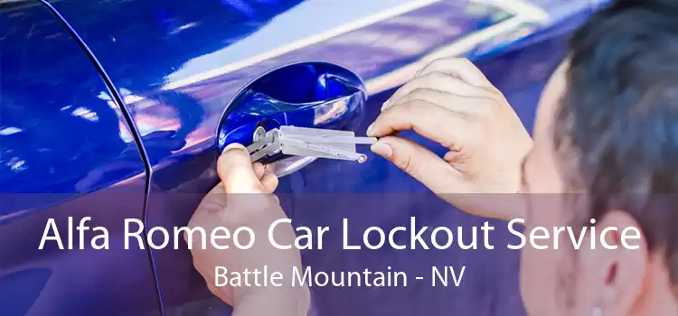 Alfa Romeo Car Lockout Service Battle Mountain - NV