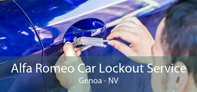 Alfa Romeo Car Lockout Service Genoa - NV