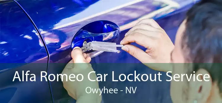 Alfa Romeo Car Lockout Service Owyhee - NV
