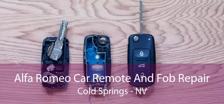 Alfa Romeo Car Remote And Fob Repair Cold Springs - NV