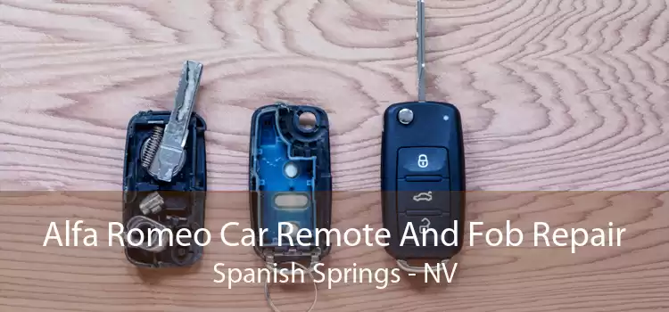 Alfa Romeo Car Remote And Fob Repair Spanish Springs - NV