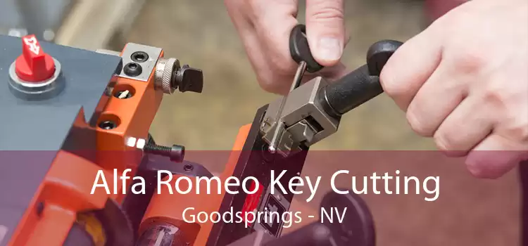 Alfa Romeo Key Cutting Goodsprings - NV