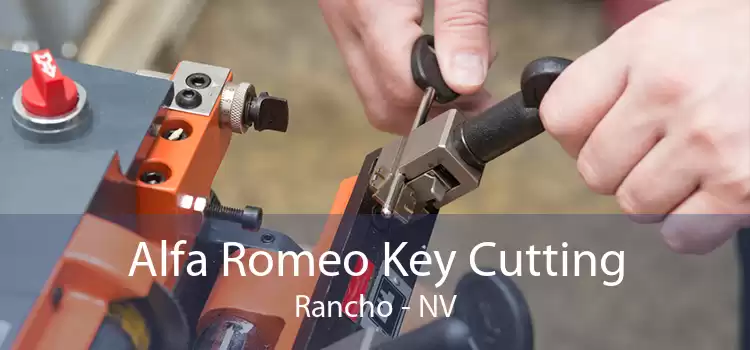 Alfa Romeo Key Cutting Rancho - NV