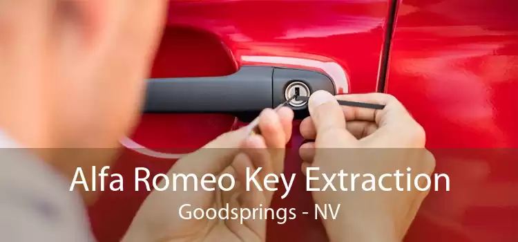 Alfa Romeo Key Extraction Goodsprings - NV