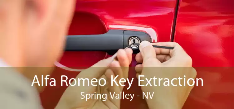 Alfa Romeo Key Extraction Spring Valley - NV