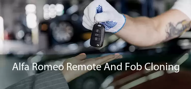 Alfa Romeo Remote And Fob Cloning 