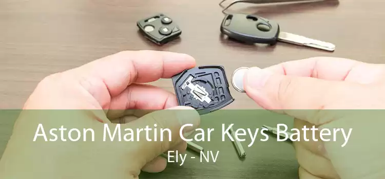 Aston Martin Car Keys Battery Ely - NV