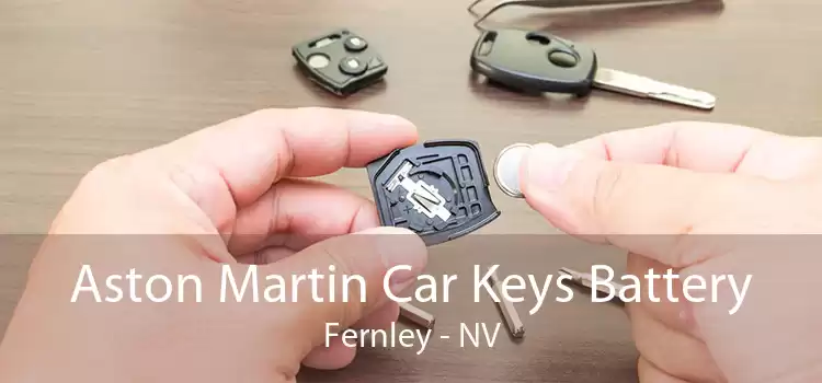 Aston Martin Car Keys Battery Fernley - NV