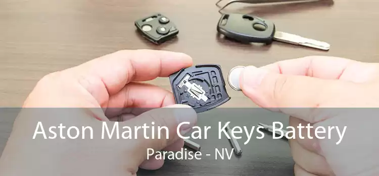 Aston Martin Car Keys Battery Paradise - NV