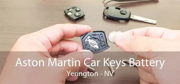 Aston Martin Car Keys Battery Yerington - NV