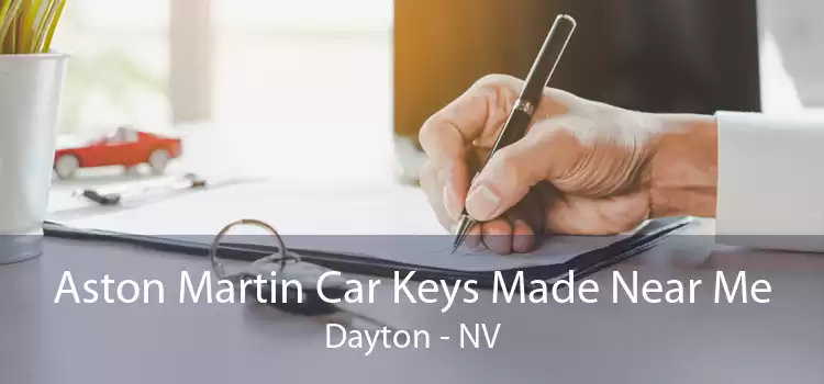 Aston Martin Car Keys Made Near Me Dayton - NV