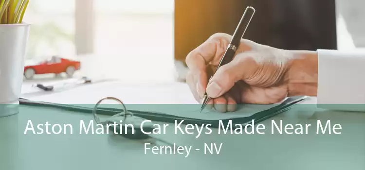 Aston Martin Car Keys Made Near Me Fernley - NV