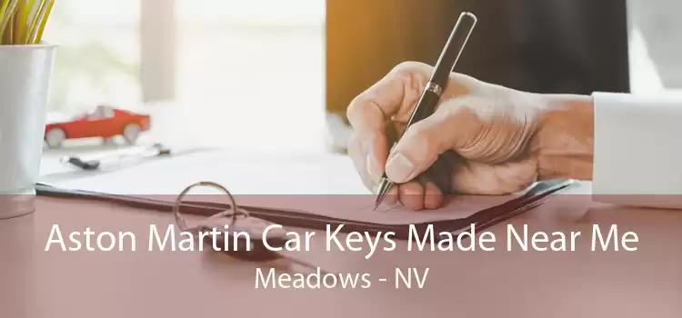 Aston Martin Car Keys Made Near Me Meadows - NV