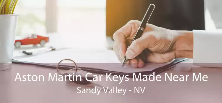 Aston Martin Car Keys Made Near Me Sandy Valley - NV