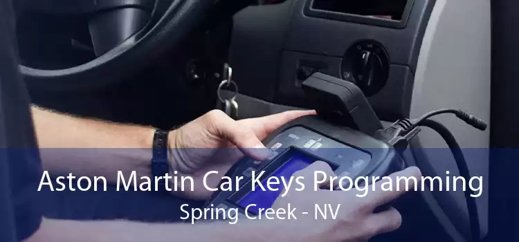 Aston Martin Car Keys Programming Spring Creek - NV