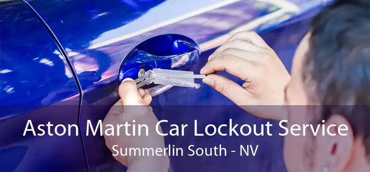 Aston Martin Car Lockout Service Summerlin South - NV