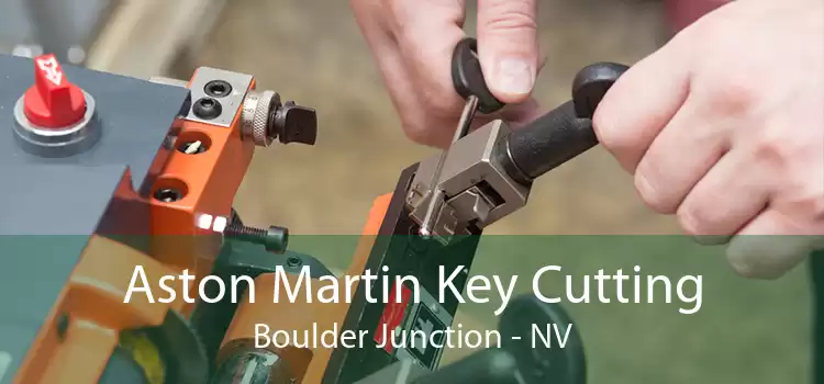 Aston Martin Key Cutting Boulder Junction - NV