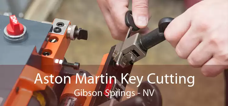 Aston Martin Key Cutting Gibson Springs - NV