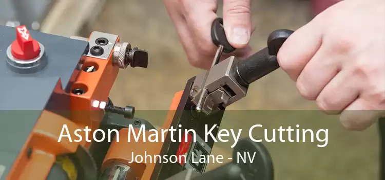 Aston Martin Key Cutting Johnson Lane - NV
