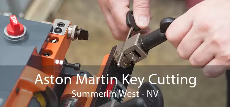 Aston Martin Key Cutting Summerlin West - NV